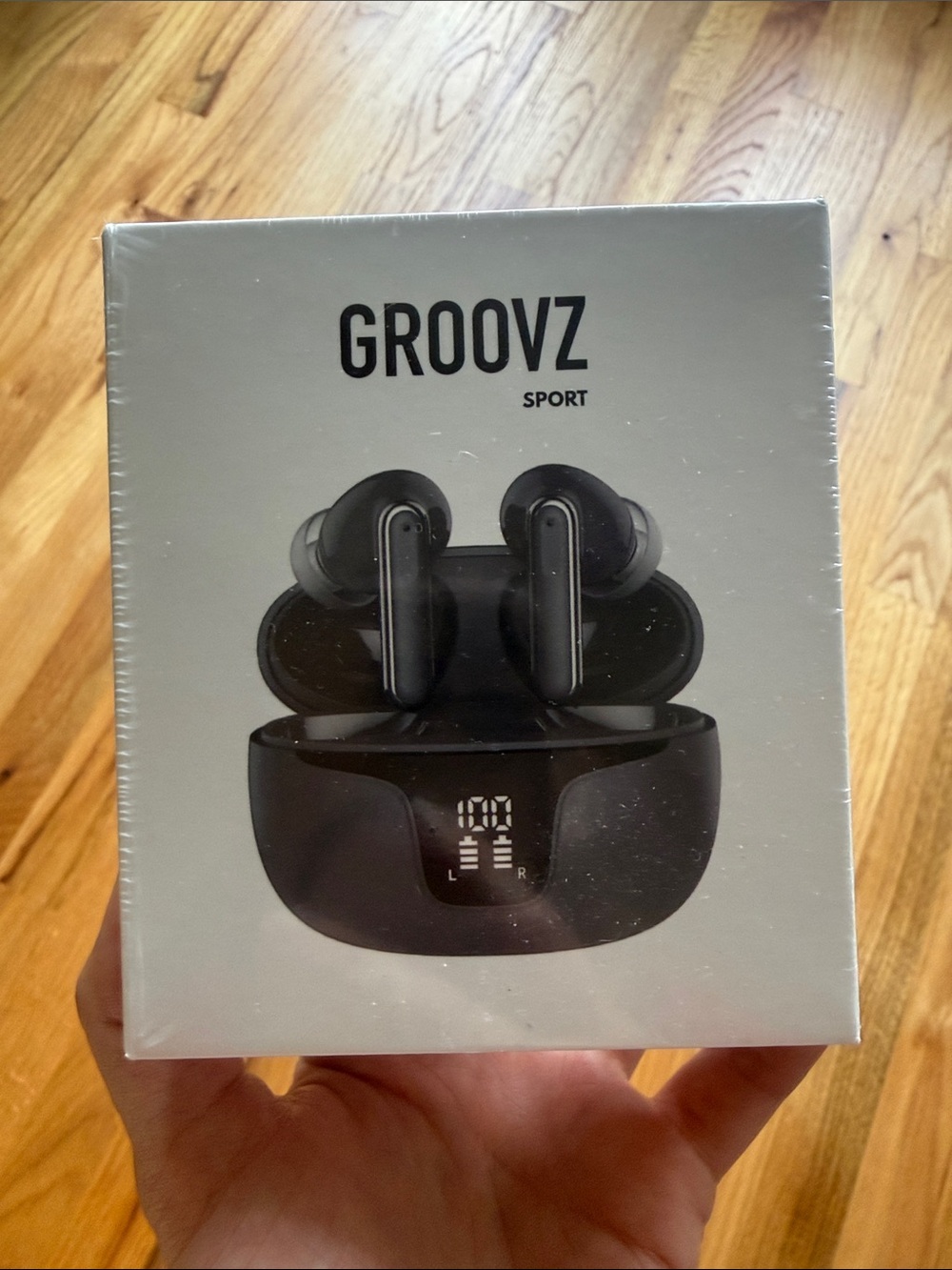 Groovz Sport true wireless earbuds - Black brand new in box
